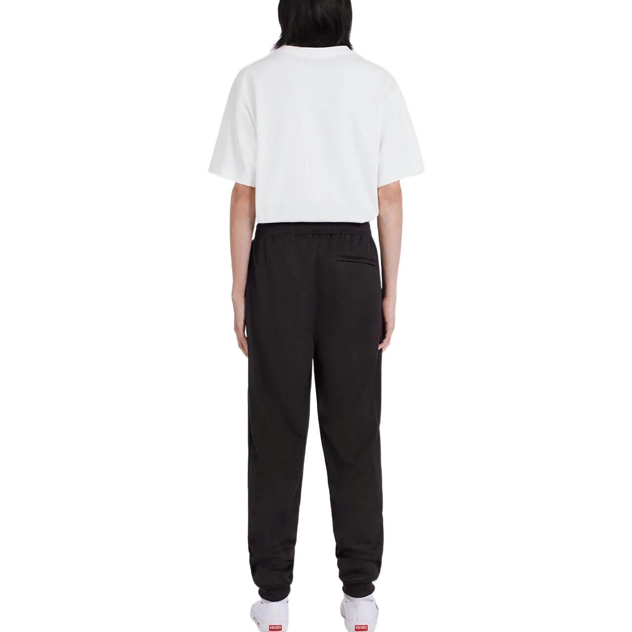 Purchase KENZO Nigo 第二季虎尾标刺绣长裤 黑色 秋季款式. FC65PA7904IP-99J