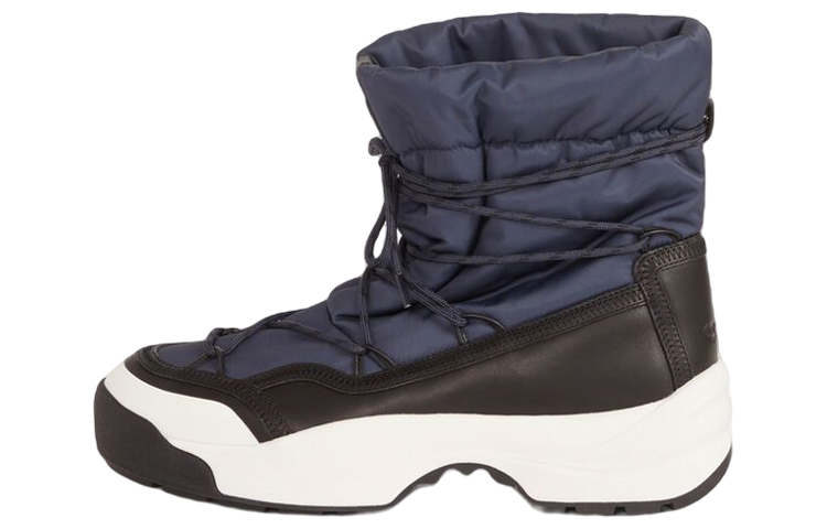 Kenzo Nylon Lace-Up Boots 'Blue Black'