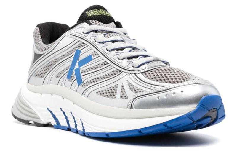 Kenzo Nylon Low-Top Lace-Up 'Silver' 圖 3