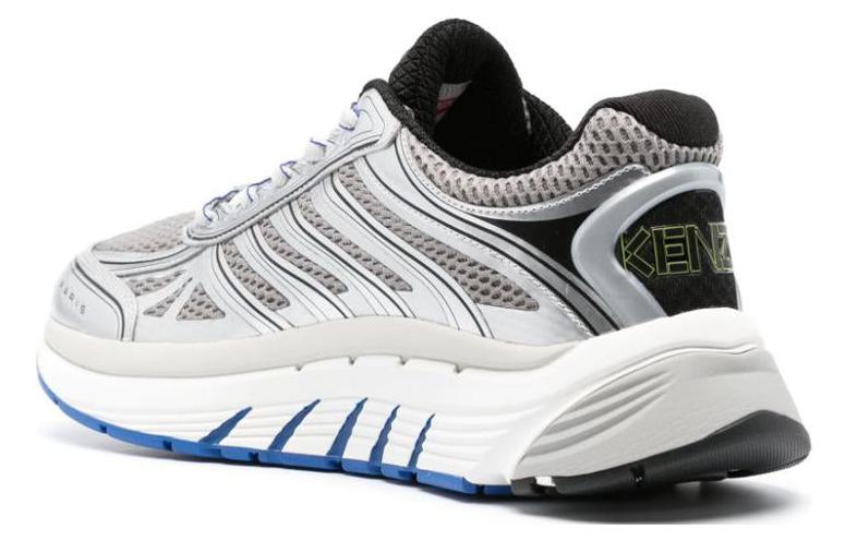Kenzo Nylon Low-Top Lace-Up 'Silver' 圖 4