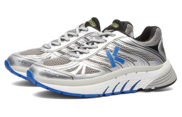 Kenzo Nylon Low-Top Lace-Up 'Silver' 圖 5