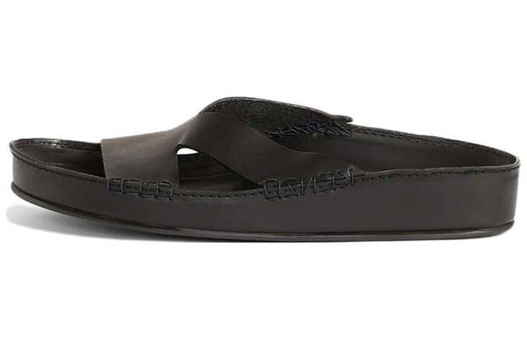 Kenzo Opanka Leather Slip-On 'Black' FB55MU023L65-99