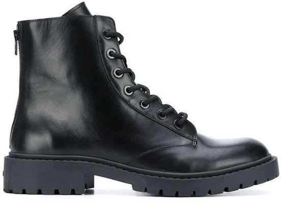 Kenzo Pike Sepatu Bot Kulit Hitam dengan Tali Ankle FA65BT340L62-99 Order Kenzo Pike Sepatu Bot Kulit Hitam dengan Tali Ankle FA65BT340L62-99