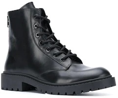 Lookbook Kenzo Pike 黑色皮革系带短靴 FA65BT340L62-99