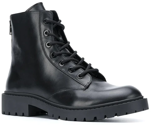 Kenzo Pike Sepatu Bot Kulit Hitam dengan Tali Ankle FA65BT340L62-99 Lookbook Kenzo Pike Sepatu Bot Kulit Hitam dengan Tali Ankle FA65BT340L62-99