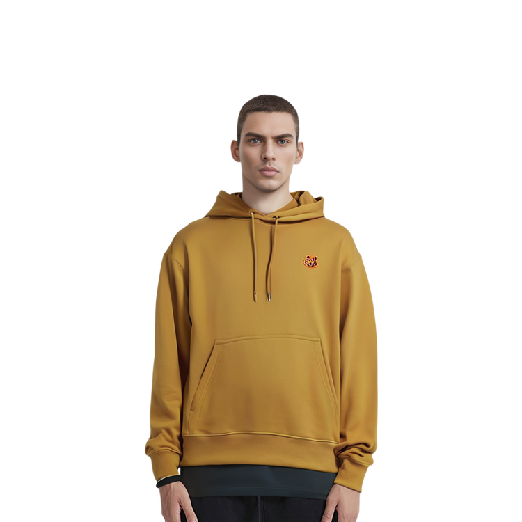 Purchase KENZO Sweatshirt Mustard Yellow Pullover Lelaki Wanita FA65SW3604MD-48