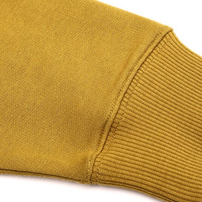 KENZO Sweatshirt Mustard Yellow Pullover Lelaki Wanita FA65SW3604MD-48 Details for KENZO Sweatshirt Mustard Yellow Pullover Lelaki Wanita FA65SW3604MD-48