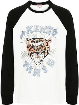 KENZO 虎頭印花拼接長袖T恤 - 多色 FE55TS1424SI-99J Buy KENZO 虎頭印花拼接長袖T恤 - 多色 FE55TS1424SI-99J