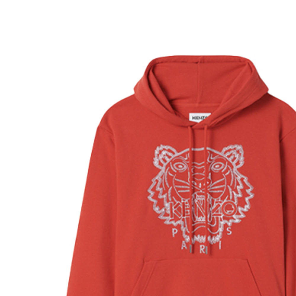 KENZO Red Embroidered Tiger Hoodie FB55SW3304MM-21 圖 5