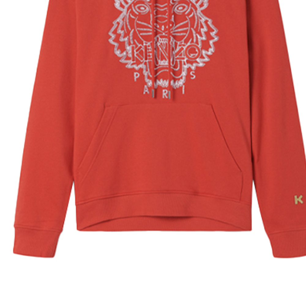 KENZO Red Embroidered Tiger Hoodie FB55SW3304MM-21 圖 6