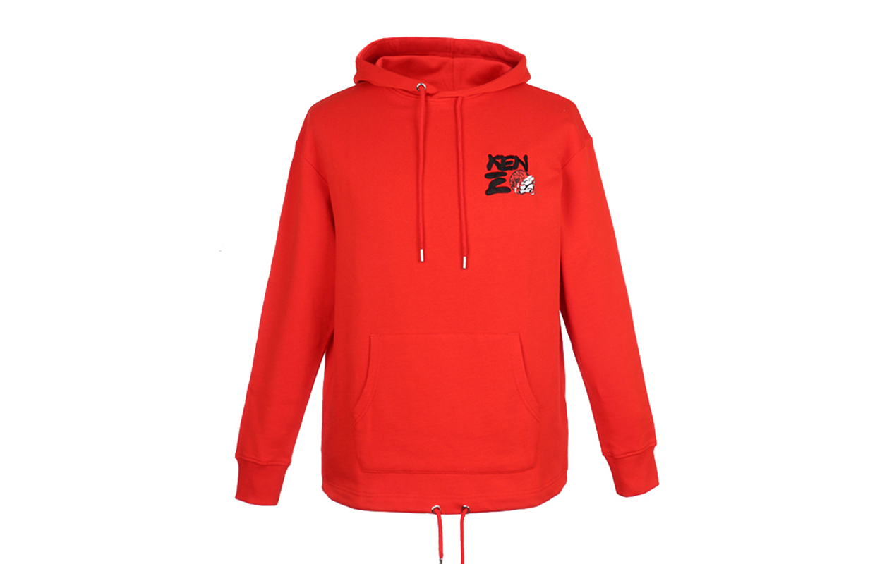 KENZO Red Kung Fu Rat Graphic Hoodie FA55SW5114Z5-21