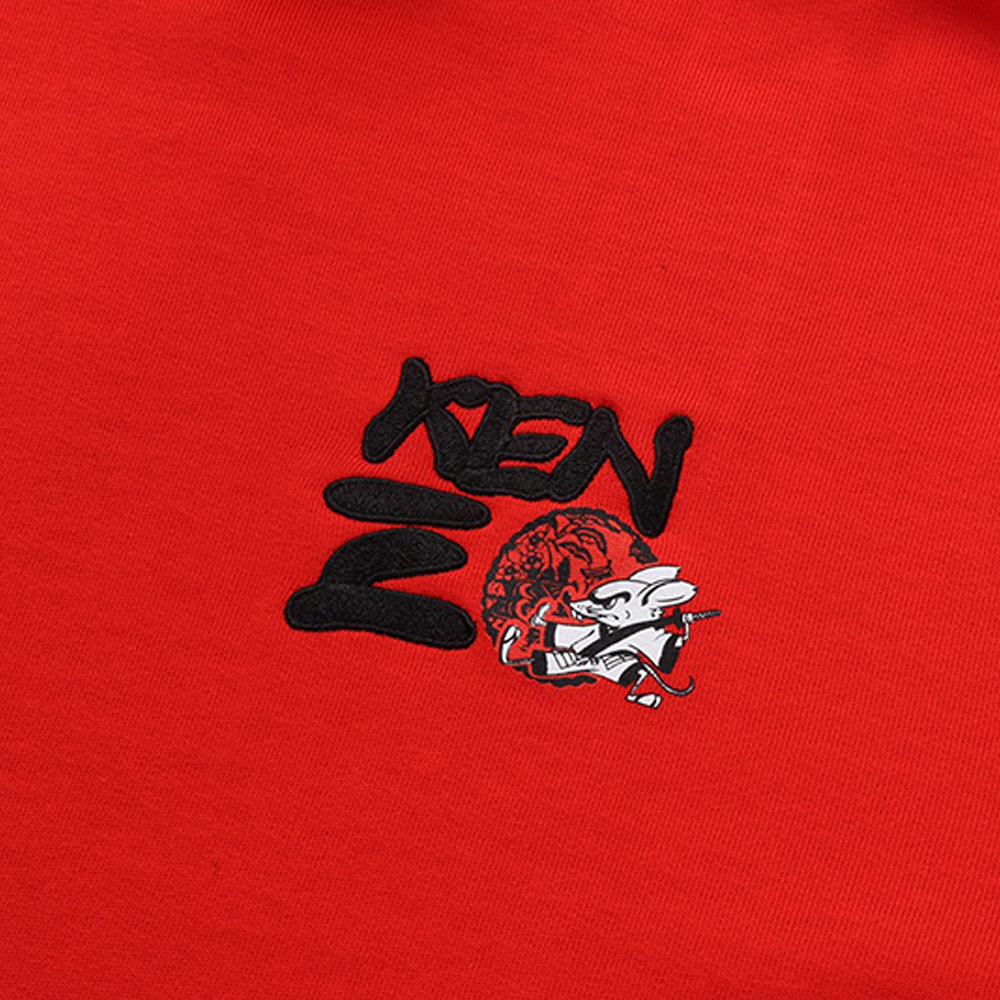 KENZO Red Kung Fu Rat Graphic Hoodie FA55SW5114Z5-21 圖 5