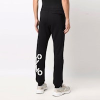KENZO Pantalones Slim Fit Negros de Tiro Medio con Diseño de Logo Cruzado. FB65PA7174MS-99 Purchase KENZO Pantalones Slim Fit Negros de Tiro Medio con Diseño de Logo Cruzado. FB65PA7174MS-99