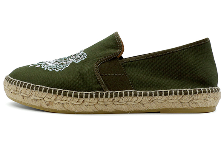 Kenzo Slip-On 'Embroidered Tiger Dark Green' 5ES188F70-51