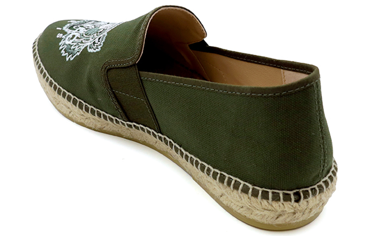 Kenzo Slip-On 'Embroidered Tiger Dark Green' 圖 4