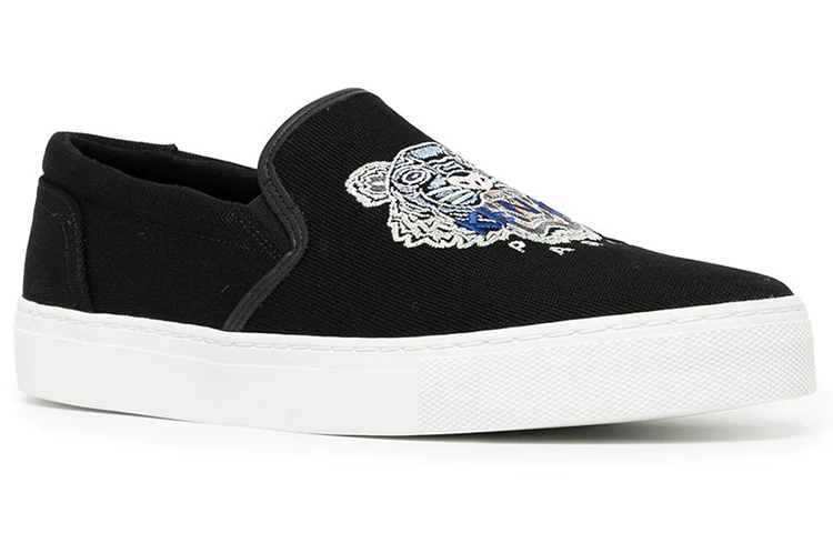 Kenzo Slip-On 'Tiger Embroidery Black' 圖 2