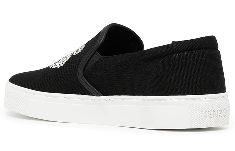 Kenzo Slip-On 'Tiger Embroidery Black' 圖 3