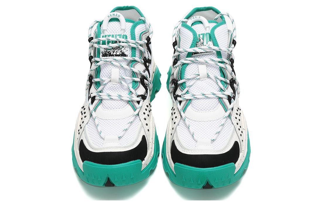 Kenzo Sneaker 'White Green Dad Shoe' 圖 4