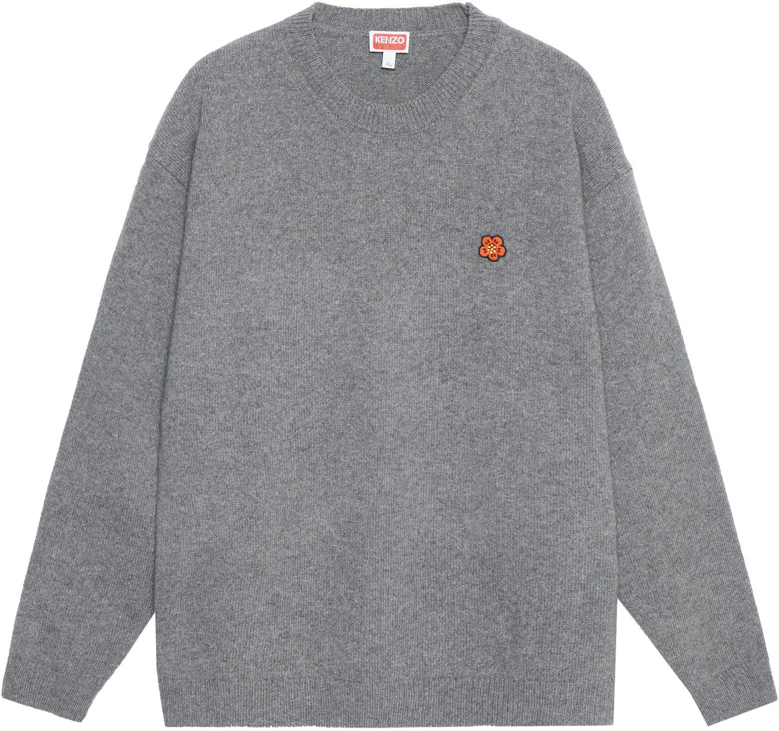 kenzo-solid-color-crewneck-long-sleeve-sweater-men-s-grey-fd-65-pu-4193-lc-94
