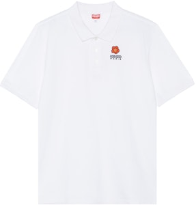 KENZO Polo Casual Blanco de Manga Corta con Logo Sólido Impreso FE55PO5364PU-01 Buy KENZO Polo Casual Blanco de Manga Corta con Logo Sólido Impreso FE55PO5364PU-01