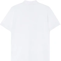 Lookbook KENZO Solid Logo Printed Short Sleeve Casual Polo Shirt White FE55PO5364PU-01