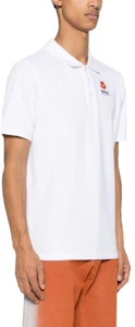KENZO Polo Casual Blanco de Manga Corta con Logo Sólido Impreso FE55PO5364PU-01 Details for KENZO Polo Casual Blanco de Manga Corta con Logo Sólido Impreso FE55PO5364PU-01