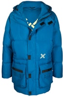 KENZO Solid Logo Printed Zip Slim Fit Down Jacket Men’s Blue Long Sleeve FB65OU5501NO-78 KENZO Solid Logo Printed Zip Slim Fit Down Jacket Men’s Blue Long Sleeve FB65OU5501NO-78