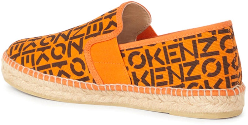 Kenzo Sport 'Simple Casual Elastic Flat - Orange' FB65ES187F72-16 Shop Kenzo Sport 'Simple Casual Elastic Flat - Orange' FB65ES187F72-16