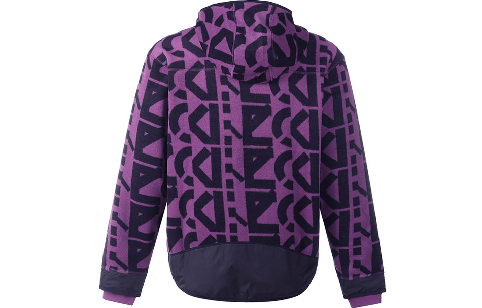 Lookbook KENZO SPORT Logo Print  Purple Jacket. FB65BL7634MR-83