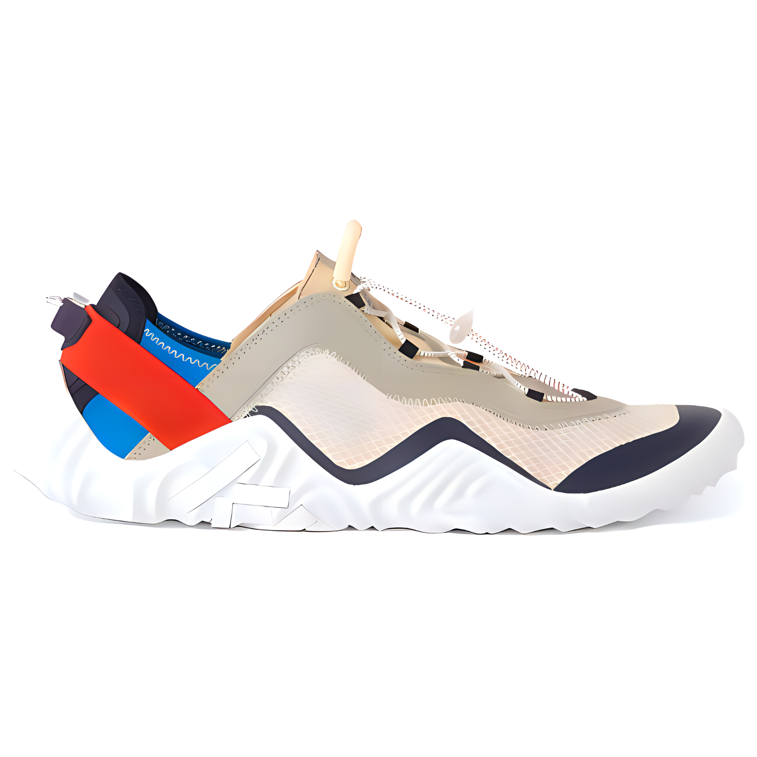 Kenzo Sport Wave 'Cream Mesh' 圖 3