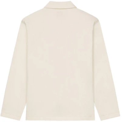 KENZO Chaqueta Casual de Mezclilla Off-White Primavera Verano con Cuello Dobladillo FD55DC5046D2-WB Lookbook KENZO Chaqueta Casual de Mezclilla Off-White Primavera Verano con Cuello Dobladillo FD55DC5046D2-WB