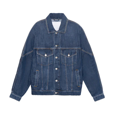 KENZO Spring/Summer Denim Jacket Blue Single-Breasted Casual Wear FB65DB5402FA-76