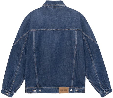 KENZO 春夏藍色單排扣牛仔外套休閒穿搭 FB65DB5402FA-76 Lookbook KENZO 春夏藍色單排扣牛仔外套休閒穿搭 FB65DB5402FA-76