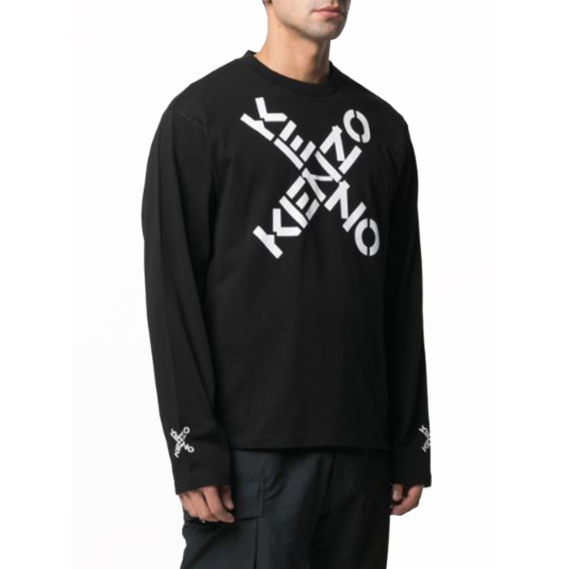 KENZO SS21 Big X Logo Crewneck Long Sleeve Sweatshirt Black FB55TS1534SK-99 圖 4