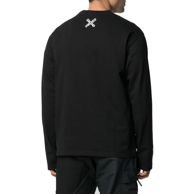 KENZO SS21 Big X Logo Crewneck Long Sleeve Sweatshirt Black FB55TS1534SK-99 圖 5