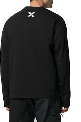 KENZO SS21 Crewneck Logo X Besar Lengan Panjang Sweatshirt Hitam FB55TS1534SK-99 Purchase KENZO SS21 Crewneck Logo X Besar Lengan Panjang Sweatshirt Hitam FB55TS1534SK-99