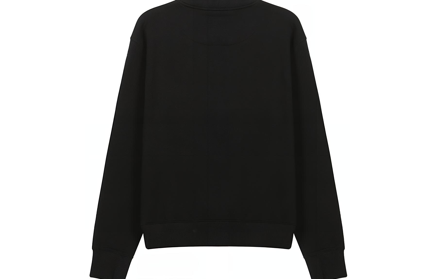 KENZO SS21 Black Crewneck Sweatshirt with Tiger Embroidery FB55SW1164XG-99 圖 3