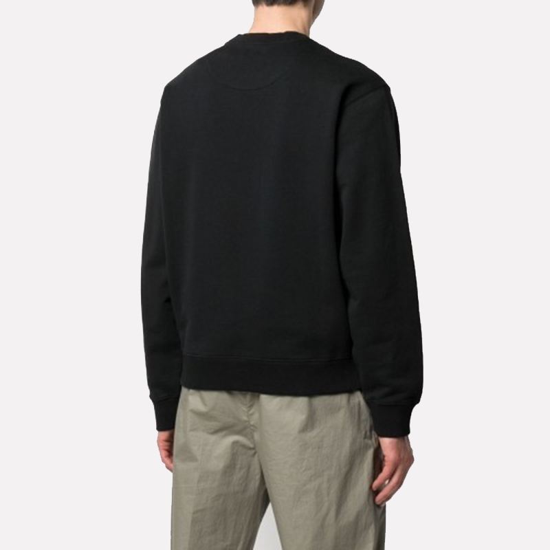 KENZO SS21 Black Crewneck Sweatshirt with Tiger Embroidery FB55SW1164XG-99 圖 5