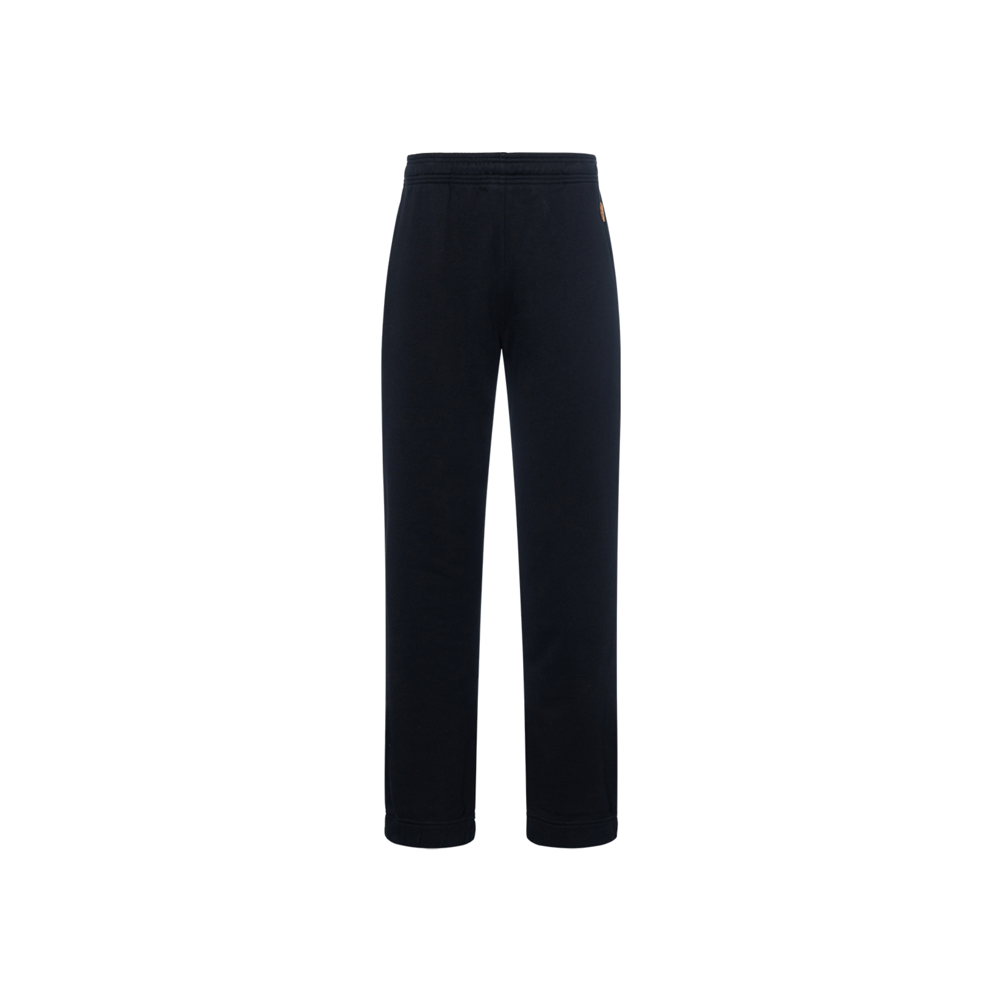 KENZO SS21 Black Knit Joggers with Small Tiger Embroidery for Men. FB55PA7114ML-99