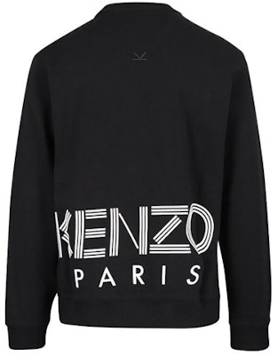 KENZO SS21 黑色標誌長袖運動衫 F005SW1324MD-99 Order KENZO SS21 黑色標誌長袖運動衫 F005SW1324MD-99