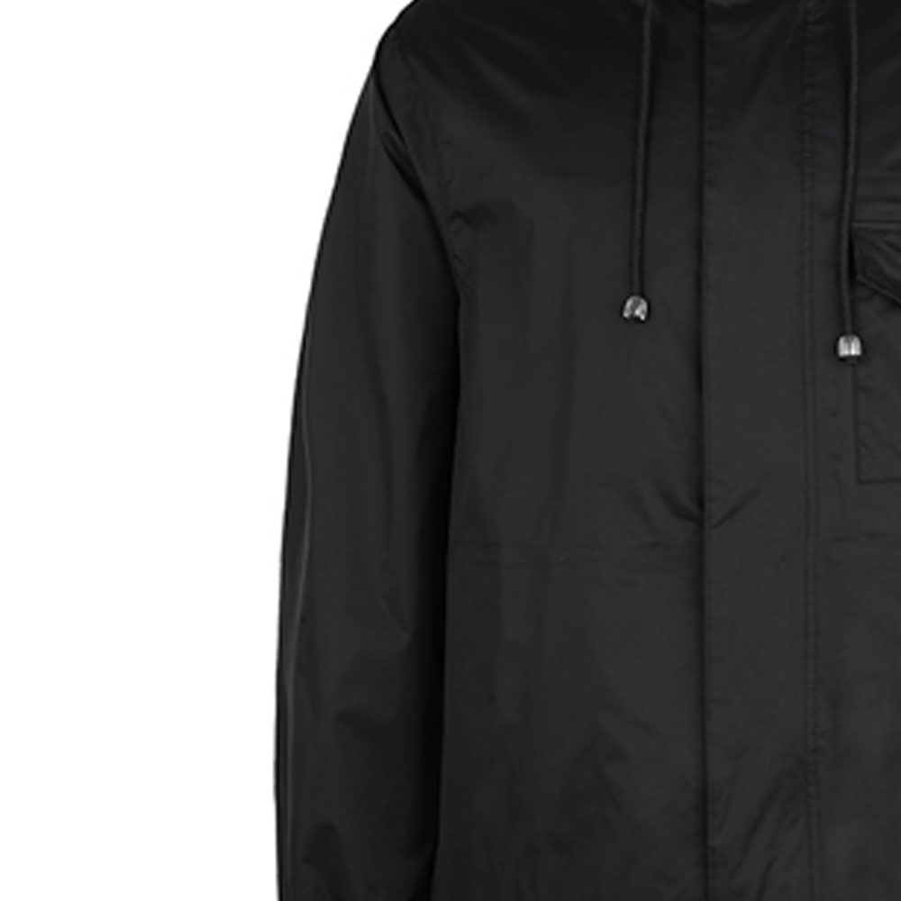 Sizing KENZO SS21 黑色Logo印花拉鍊連帽外套 休閒外套 FB55BL560-99