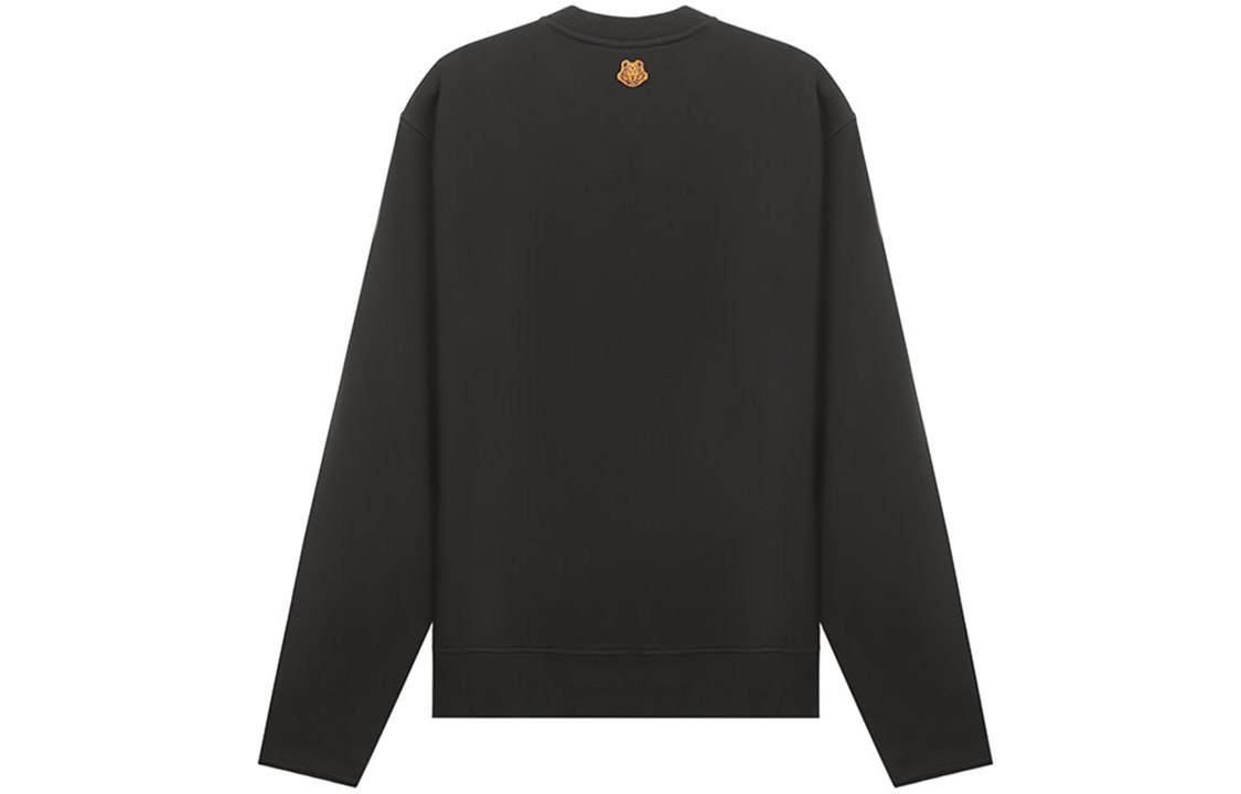 KENZO SS21 Black Tiger Head Logo Crewneck Sweatshirt FB55SW0174MY-99 圖 3
