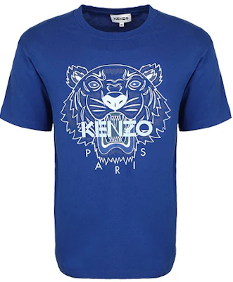 KENZO SS21 藍色老虎印花設計T恤 FB55TS0204YA-71 Buy KENZO SS21 藍色老虎印花設計T恤 FB55TS0204YA-71