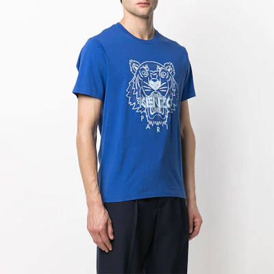 KENZO SS21 藍色老虎印花設計T恤 FB55TS0204YA-71 Sizing KENZO SS21 藍色老虎印花設計T恤 FB55TS0204YA-71