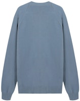 KENZO SS21 ブルー Vネック ニット セーター 小さなタイガー刺繍入り FB55CA5813TB-67 Lookbook KENZO SS21 ブルー Vネック ニット セーター 小さなタイガー刺繍入り FB55CA5813TB-67