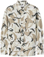 KENZO SS21 Camouflage Pattern Print Loose Long Sleeve Shirt. FB55CH5021PC-02 KENZO SS21 Camouflage Pattern Print Loose Long Sleeve Shirt. FB55CH5021PC-02