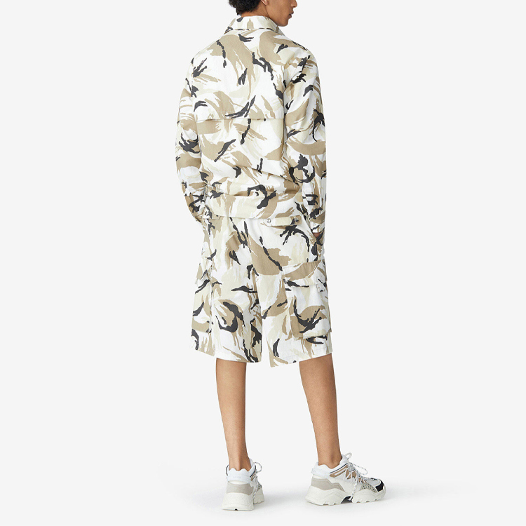 Details for KENZO SS21 迷彩图案印花宽松长袖衬衫. FB55CH5021PC-02