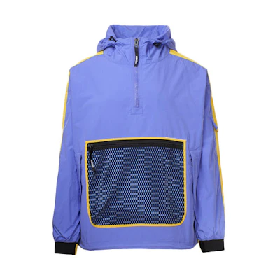 KENZO SS21 Colorblock Windbreaker Jacket - Blue FA55BL6591NH-66