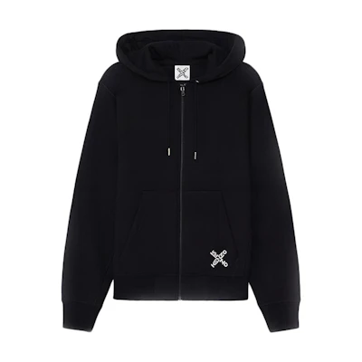 KENZO SS21 Cotton Logo Hoodie Black FA65BL7204MS-99