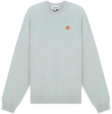 KENZO SS21 Baju Rajut Kepala Harimau Sulam Abu-Abu Hijau FB55PU5813TB-61 Buy KENZO SS21 Baju Rajut Kepala Harimau Sulam Abu-Abu Hijau FB55PU5813TB-61